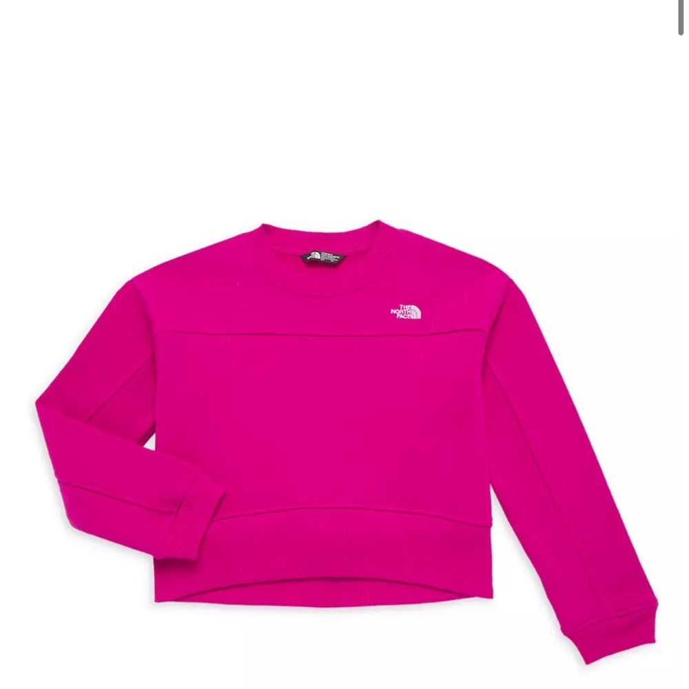 THE NORTH FACE CAMP FLEECE CREW SWEATSHIRT GIRLS' SIZE- L
